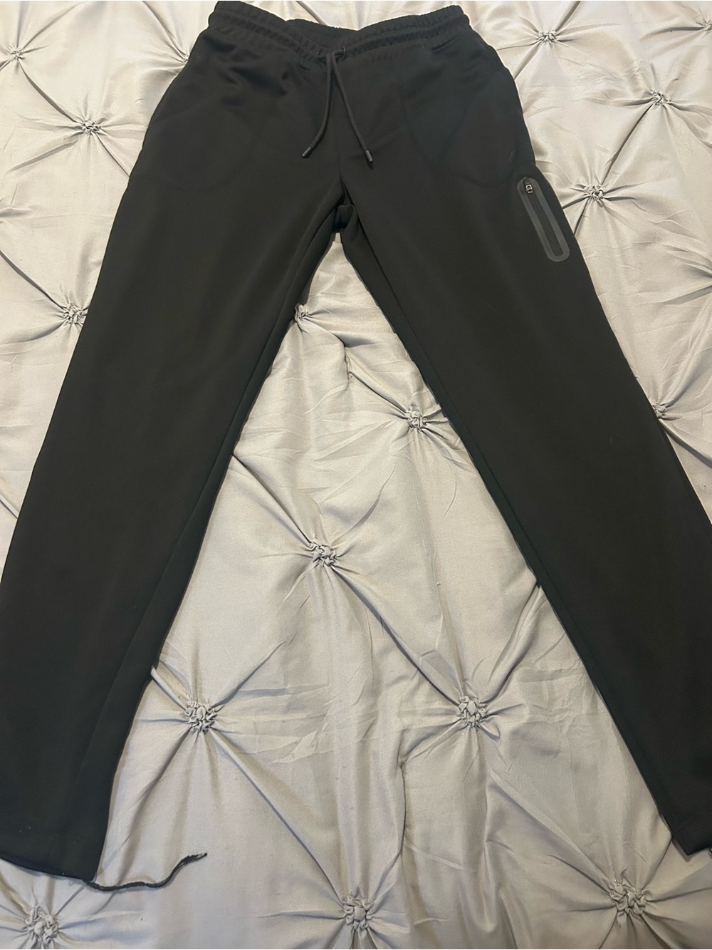 RBX Black Athletic Jogger Pants with Zipper Pocket